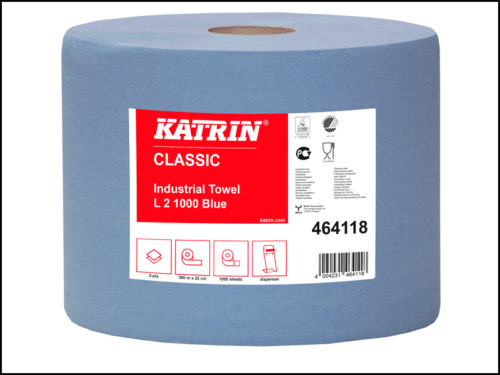 Протирочная бумага Katrin Classic L 2 Blue 464118