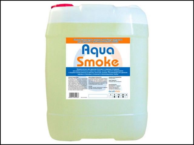 Высокощелочное пенное моющее средство AquaSmoke-gel 20л.