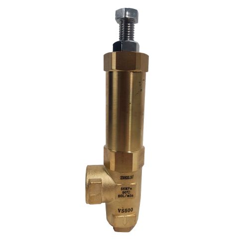 Предохранительный клапан Аквагид VS500, 80л/мин, 560атм, вх/вых 1/2г-1/2г