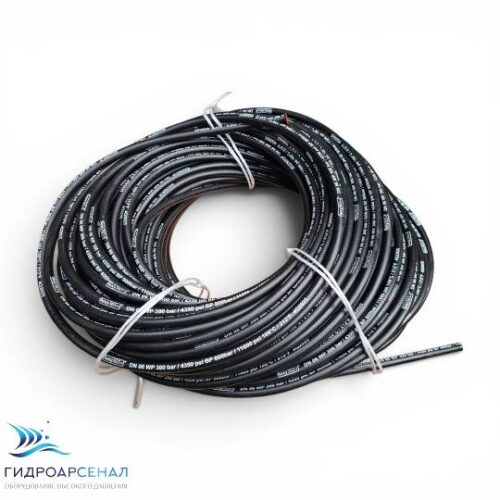 Шланг высокого давления Шланг Flexy 300 bar 1SN d=06 (черный) R+M арт.30095
