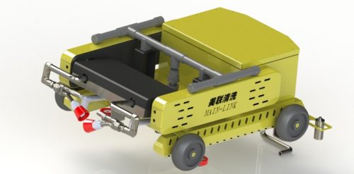 Автоматическая система промывки шасси транспортного средства