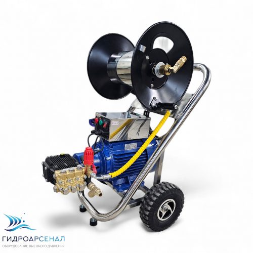 Аппарат высокого давления Gidra FMT 23/200 (200 бар) TK TS с барабаном 60м