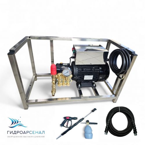 Аппарат высокого давления Gidra F1 15/200 RR TS (пенокомплект+шланг)