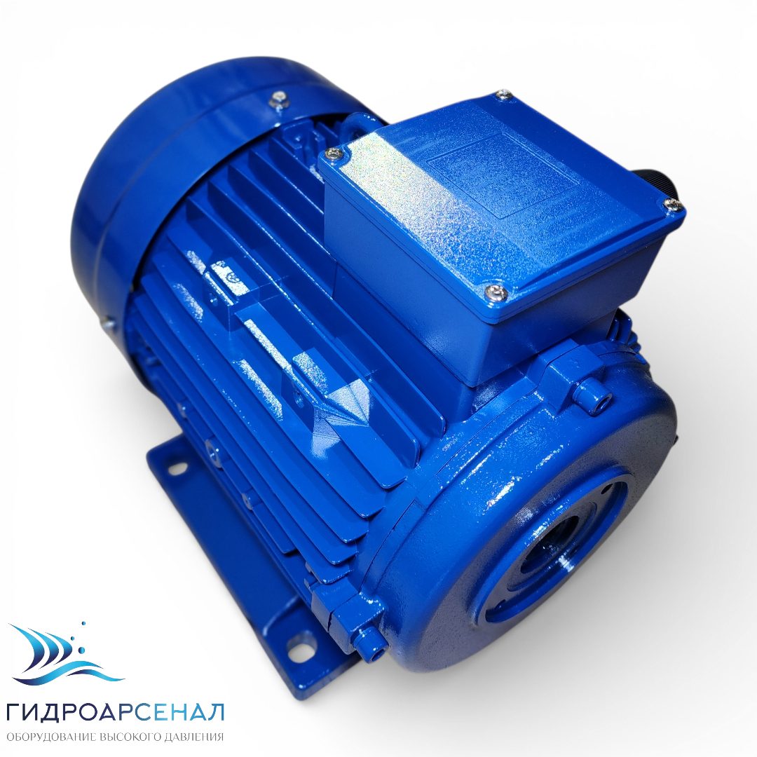 Электродвигатель Аквагид HS112M2-4 5.5 КВт/1450 S1 (2 подшипника), с полым валом ф24, фланец 87.