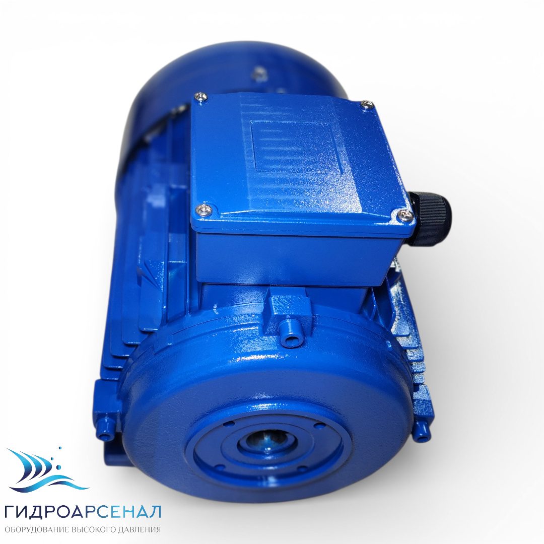 Электродвигатель Аквагид HS112M2-4 5.5 КВт/1450 S1 (2 подшипника), с полым валом ф24, фланец 87.