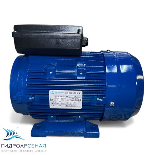 Электродвигатель Аквагид HSL100L3-4 3 КВт/1450 S1 (2 подшипника), с полым валом ф24, фланец 87.