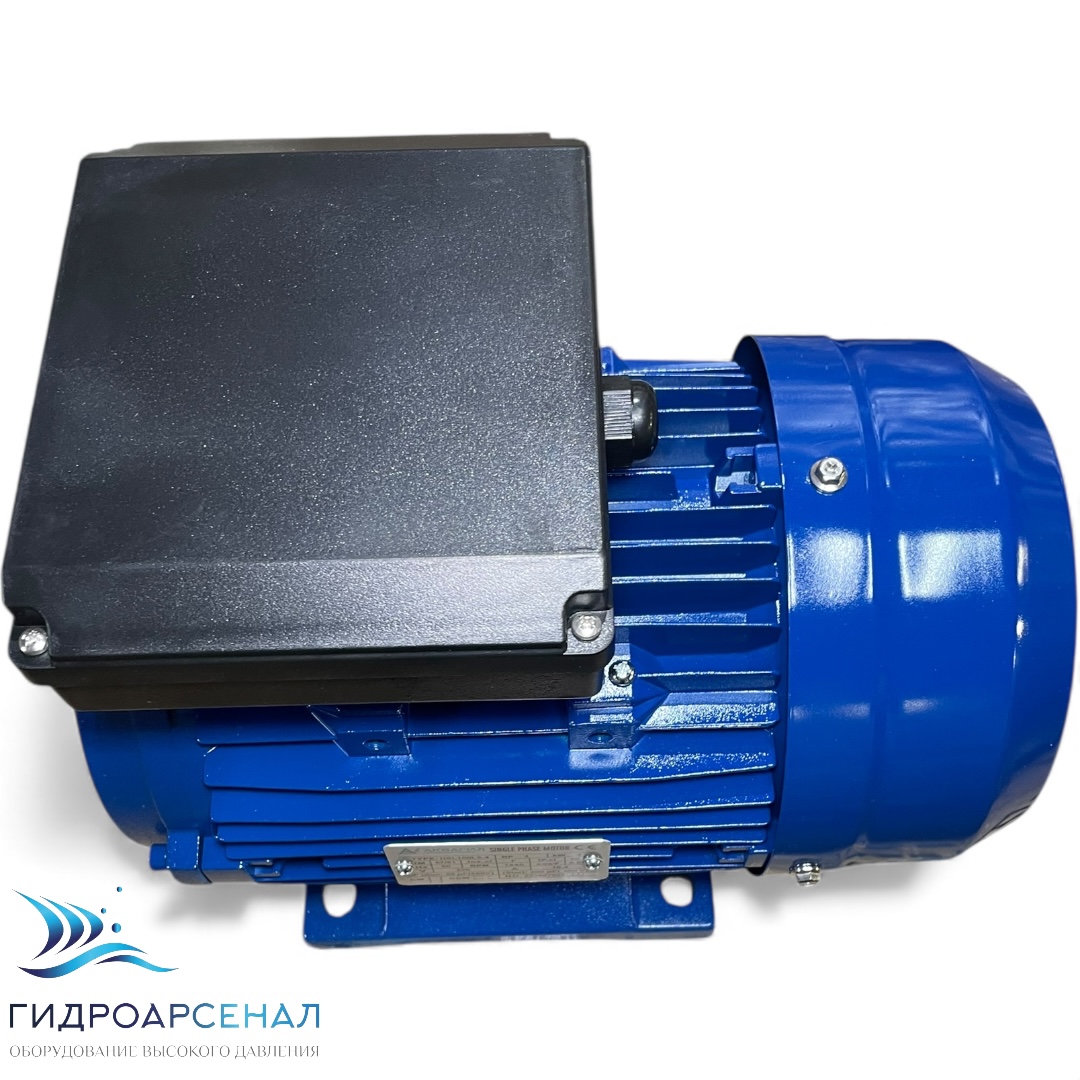 Электродвигатель Аквагид HSL100L3-4 3 КВт/1450 S1 (2 подшипника), с полым валом ф24, фланец 87.