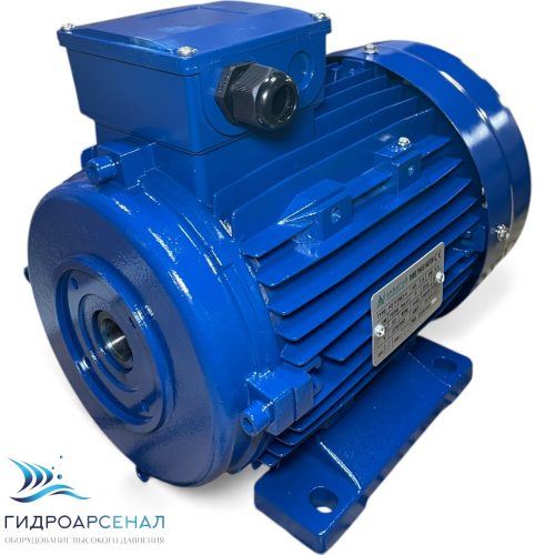 Электродвигатель Аквагид HS112M2-4 5.5 КВт/1450 S1 (2 подшипника), с полым валом ф24, фланец 75.