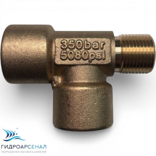 Тройник 3/8г - 3/8г - 3/8ш, тип Т.