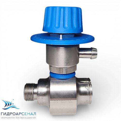 Инжектор ST-160 для нанесения химии и пены 1,1/1,4мм 350bar, 90гр.3/8г-3/8ш. С дозир.вентилем ST-161.