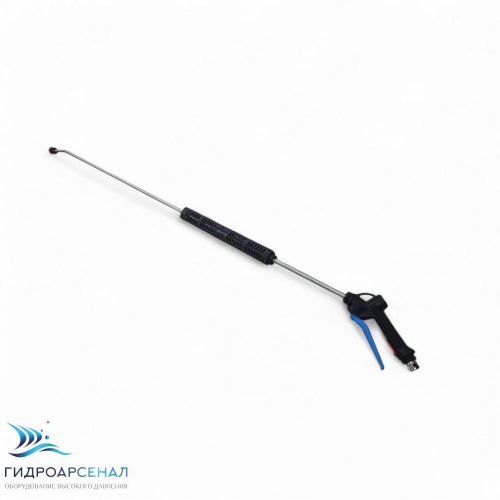 Пистолет пеногенератора 1500мм (нерж) с соплом спреера 1,1 мм.