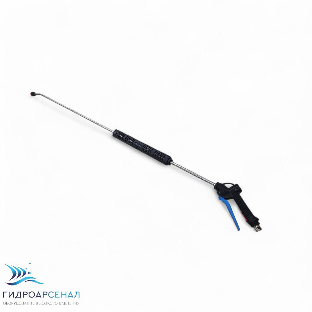 Пистолет пеногенератора 1500мм (нерж) с соплом спреера 1,1 мм.