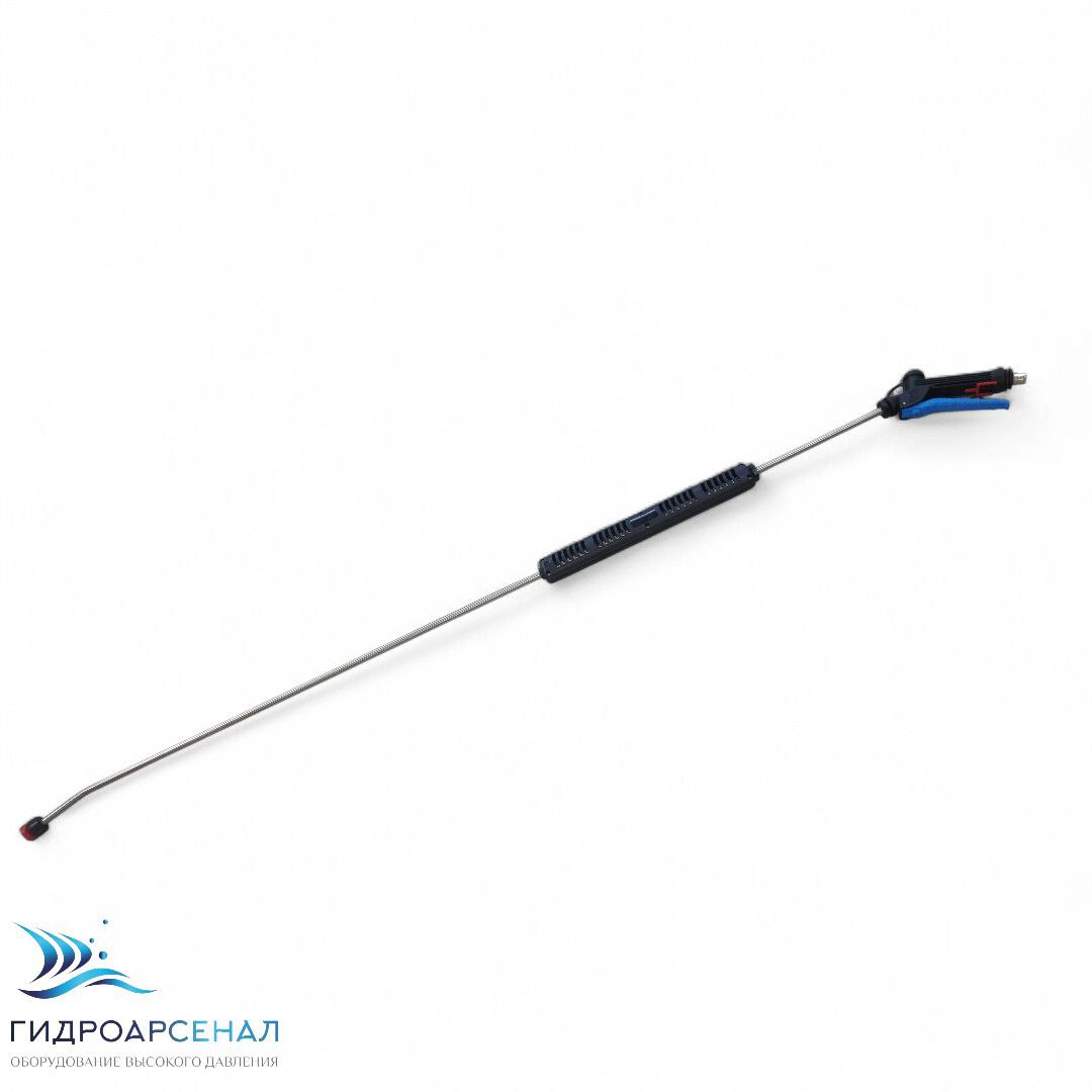 Пистолет пеногенератора 1500мм (нерж) с соплом спреера 1,1 мм.