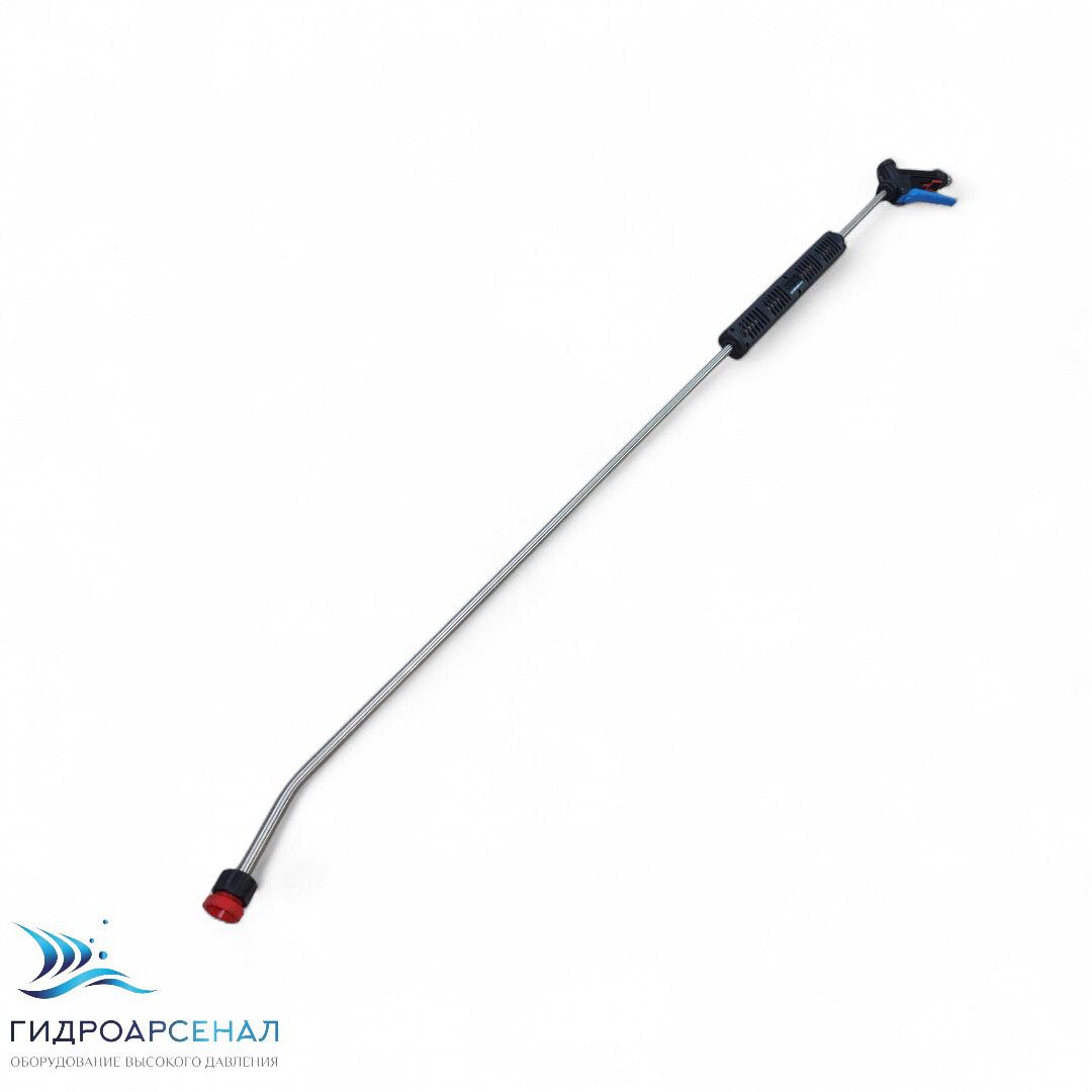 Пистолет пеногенератора 1500мм (нерж) с соплом спреера 1,1 мм.