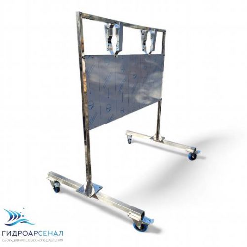 Держатель ковриков стенд Н/Ж (мобильный).